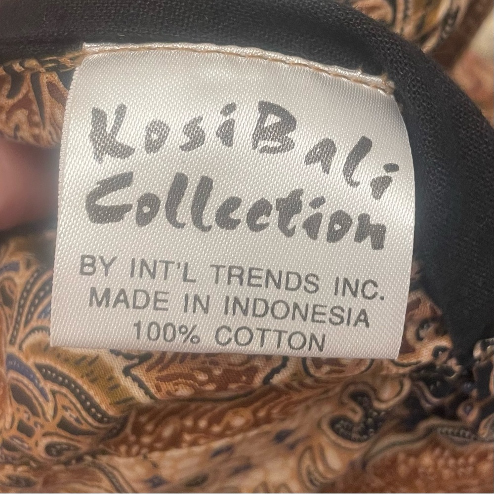 Vintage Kosi Bali Collection reversible patchwork jacket - Picture 4 of 4